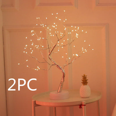 LED Pearl Tree Starry Touch Light