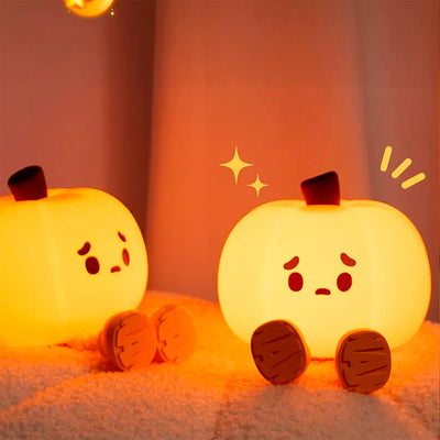 Halloween pumpkin night light