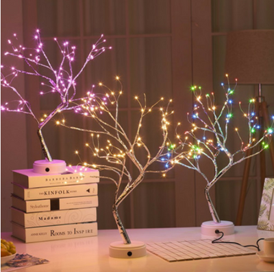 LED Pearl Tree Starry Touch Light