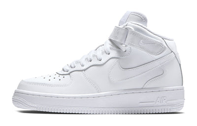 (GS) Nike Air Force 1 Mid 'Triple White'  314195-113