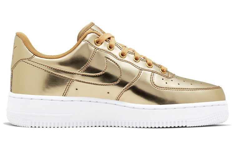 (WMNS) Nike Air Force 1 SP 'Liquid Metal - Gold' CQ6566-700