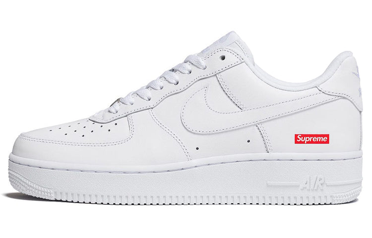 Nike x Supreme Air Force 1 Low 'Box Logo - White' CU9225-100