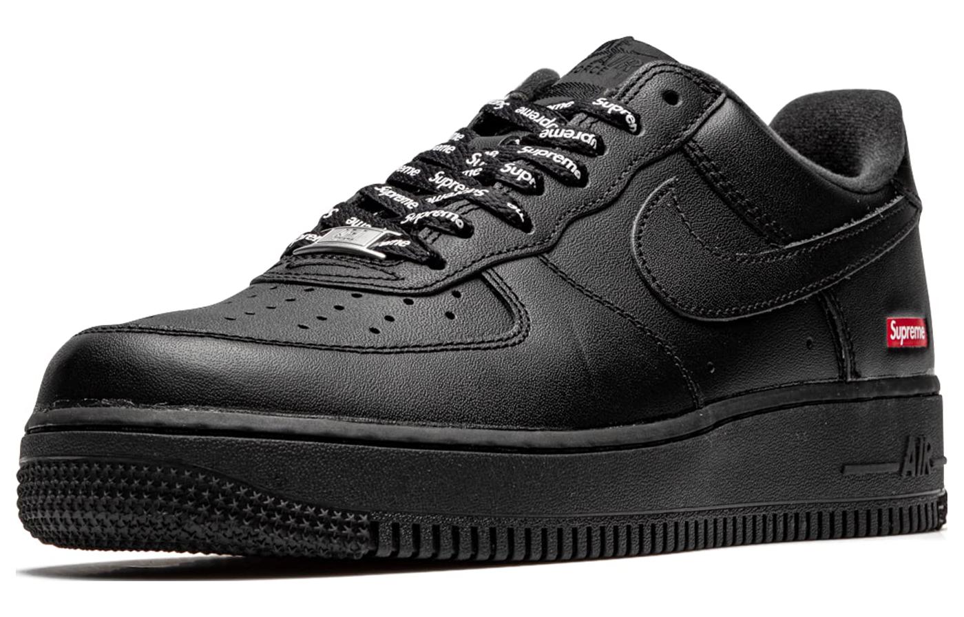 Nike x Supreme Air Force 1 Low 'Box Logo - Black' CU9225-001