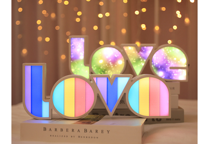 Valentines day decor LED LOVE