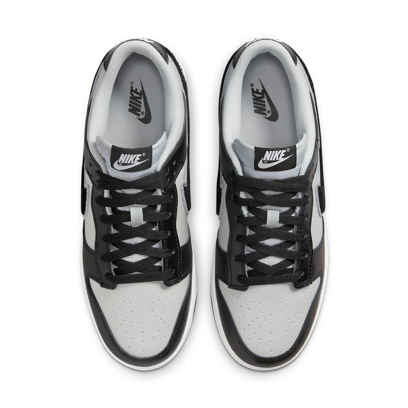 Nike Dunk Low 'Chenille Swoosh - Black Grey Fog' DQ7683-001