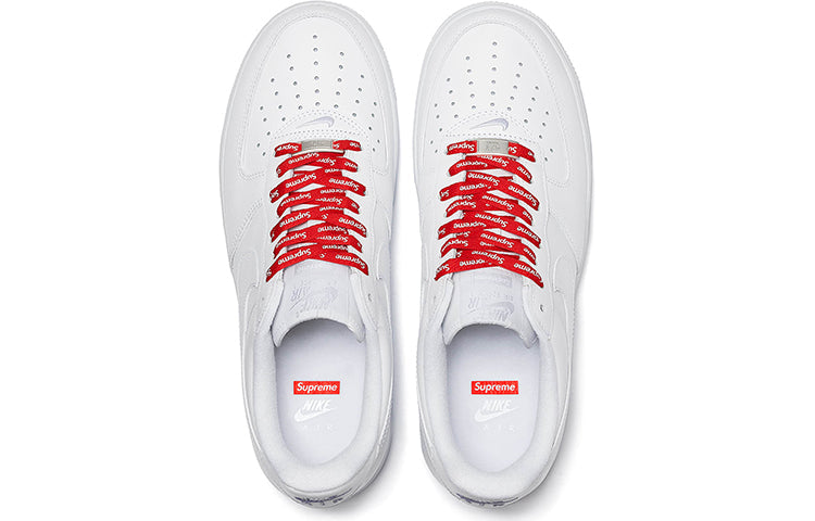 Nike x Supreme Air Force 1 Low 'Box Logo - White' CU9225-100