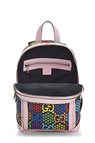 Gucci, Pre-Loved Multicolor GG Supreme Psychedelic Backpack Small, Multi