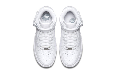 (GS) Nike Air Force 1 Mid 'Triple White'  314195-113