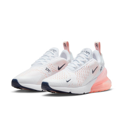 (WMNS) Nike Air Max 270 'White Bleached Coral' AH6789-110