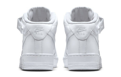 (GS) Nike Air Force 1 Mid 'Triple White'  314195-113