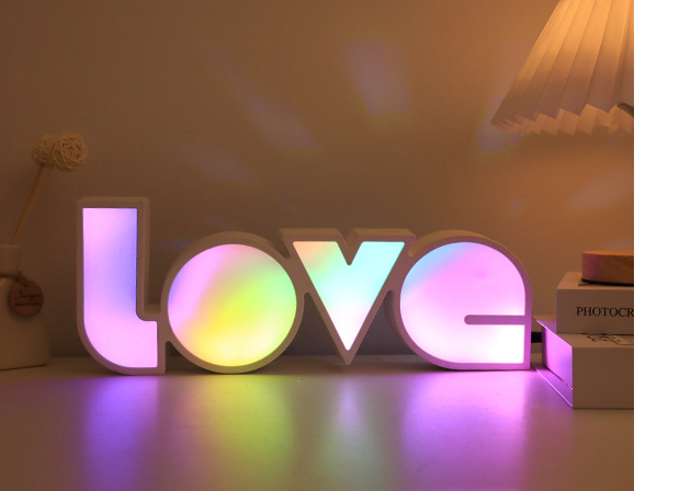 Valentines day decor LED LOVE