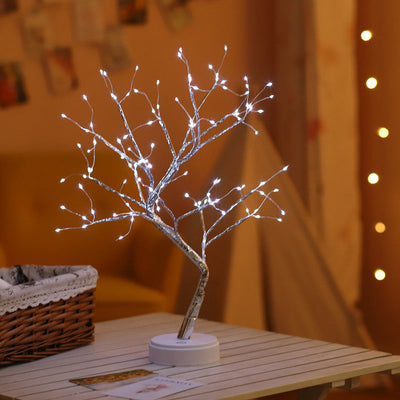 LED Pearl Tree Starry Touch Light