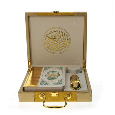 Golden Quran Reading Pen with 8GB Memory 22 Quran Voice -PQ-G15-8G