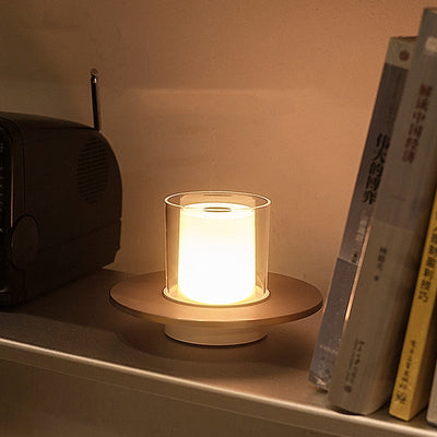 Candle table lamp