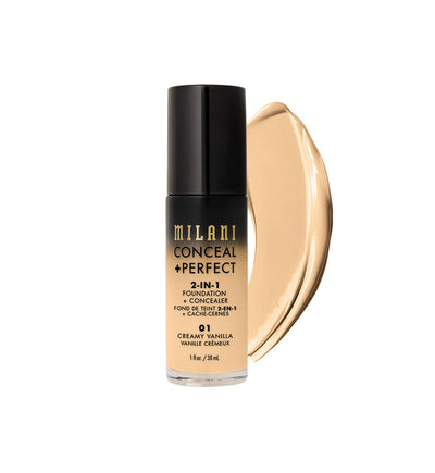 Conceal + Perfect 2-In-1 Foundation - 01 Creamy Vanilla