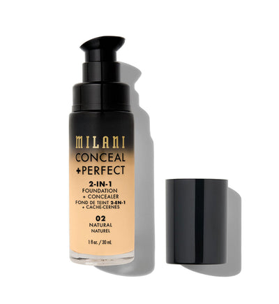 Conceal + Perfect 2-In-1 Foundation - 02 Natural