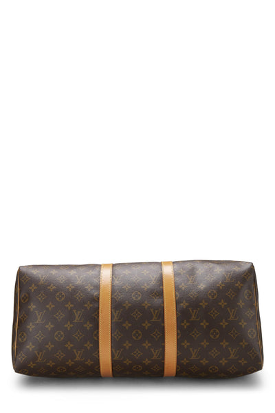 Louis Vuitton, Pre-Loved Monogram Canvas Keepall 50, Brown