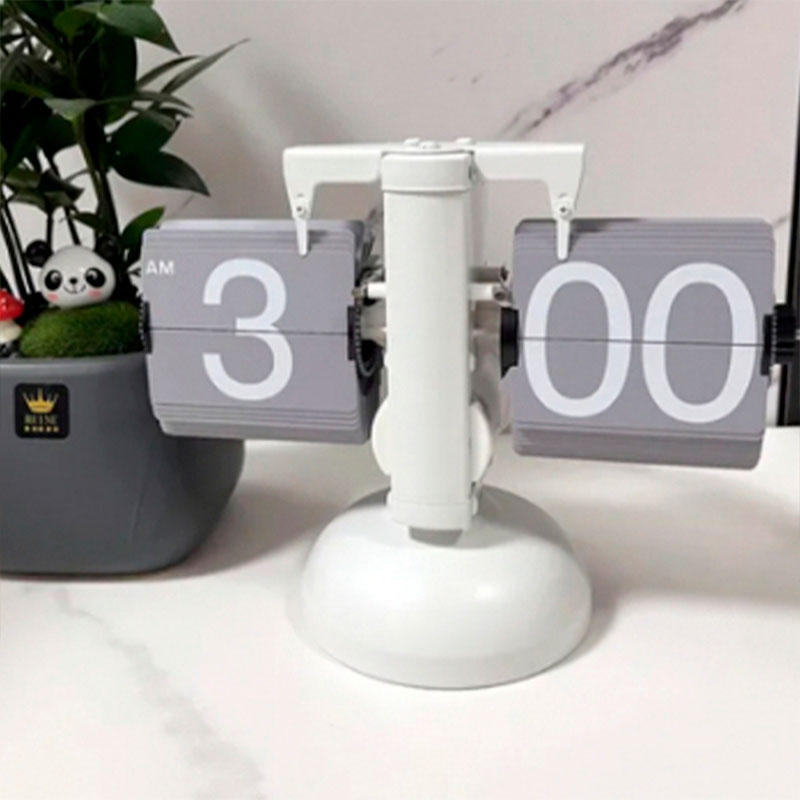 Flip digital clock