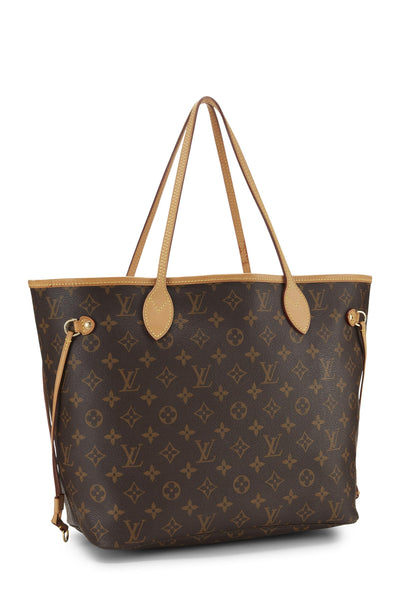 Louis Vuitton, Pre-Loved Burgundy Monogram Canvas Neo Neverfull MM, Burgundy