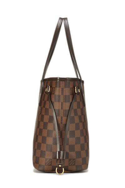 Louis Vuitton, Pre-Loved Damier Ebene Neverfull PM, Brown