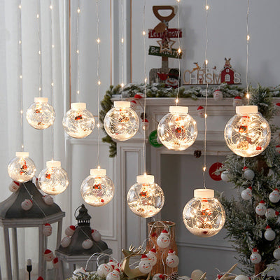 Christmas curtain lamp