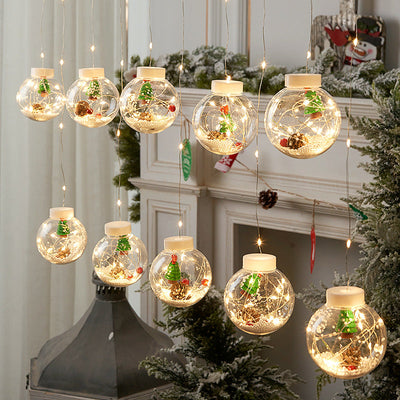 Christmas curtain lamp