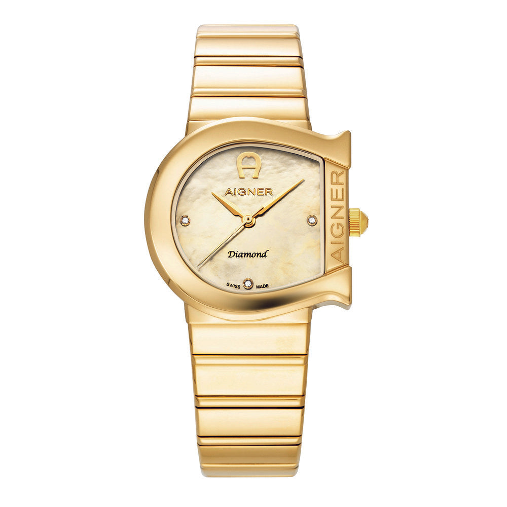 Women Matera Diamond Gold 32mm Watch