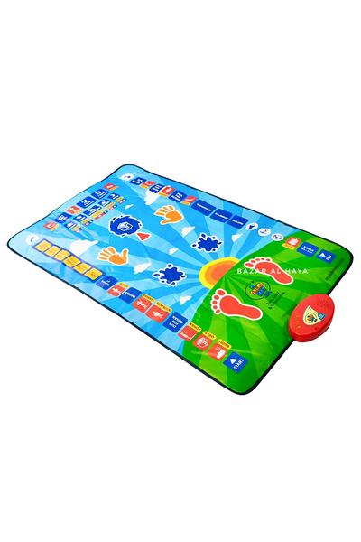 Smart Educational Salah Prayer Mat For Kids - Blue