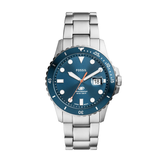 Men Fossil Blue 42mm Blue Watch