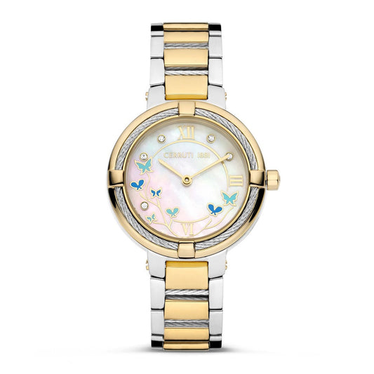 Women Gold & Silver Watch