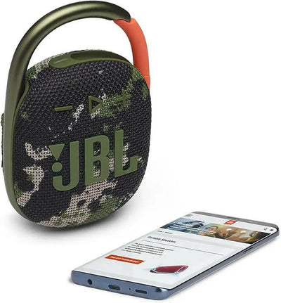 JBL Clip 4 Portable Bluetooth Speaker, 10H Battery