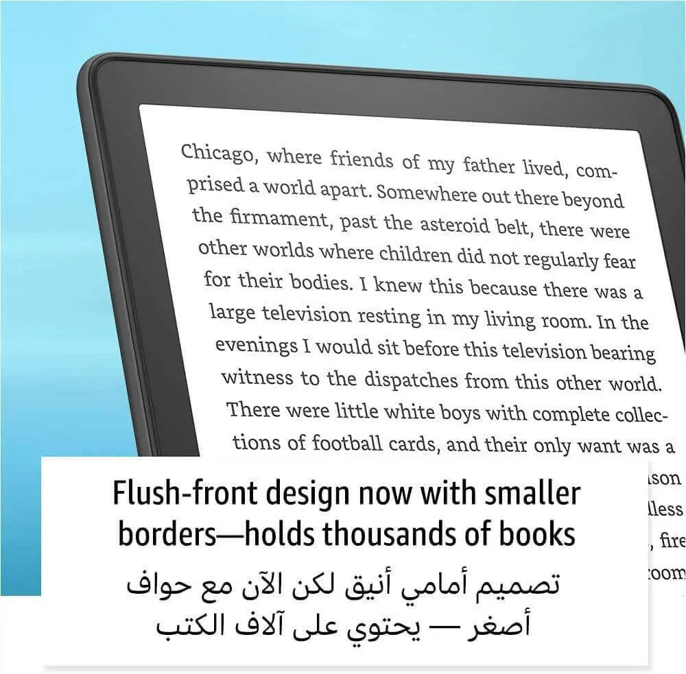 Kindle Paperwhite- Now with a 6.8" display with adjustable warm light, Waterproof, Wi-Fi