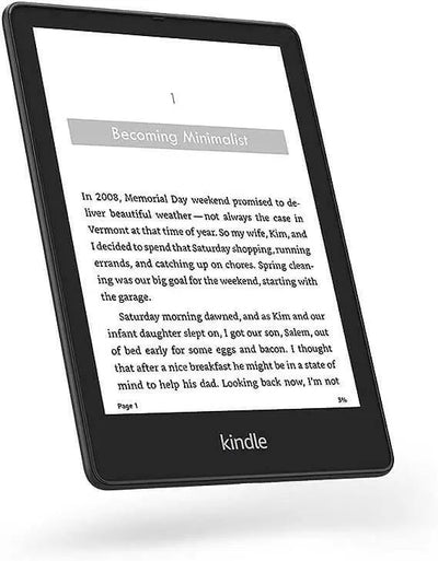 Kindle Paperwhite- Now with a 6.8" display with adjustable warm light, Waterproof, Wi-Fi