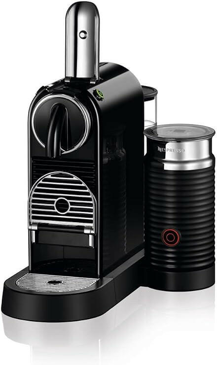 Nespresso Citiz And Milk Coffee Machine, Black, D123-ME-BK-NE