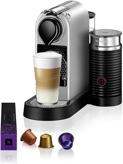 Nespresso Machine Nespresso Citiz And Milk Coffee Machine, Silver, C113-ME-SI-NE2