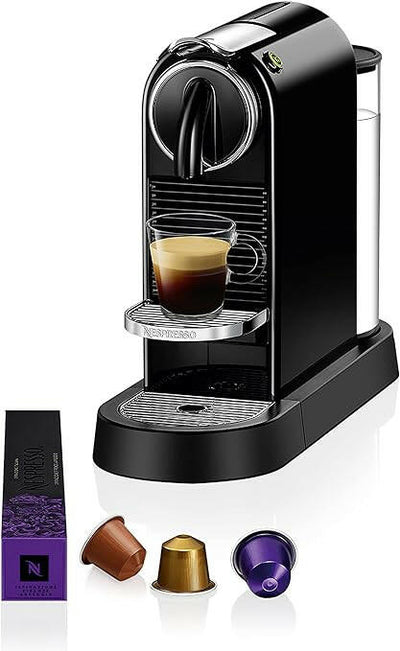 Nespresso Citiz Coffee Machine, Black, D113-ME-BK-NE