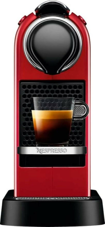 Nespresso Citiz Nespresso Machine Coffee Machine, Red, C113-ME-CR-NE