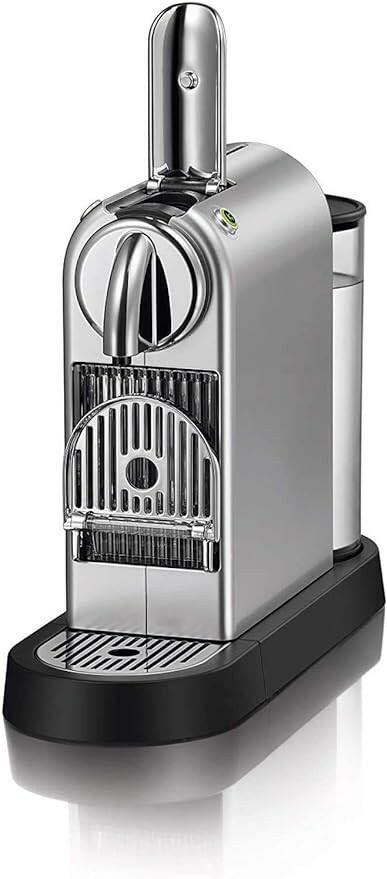 Nespresso Citiz Coffee Machine, Silver, C113-ME-SI-NE