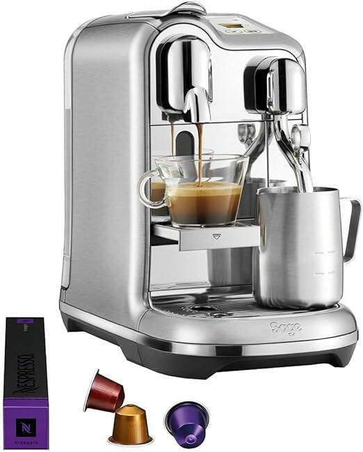 Nespresso Creatista Pro Coffee Machine, Steel