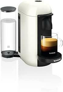 Nespresso Vertuo Plus Coffee Machine, White, GCB2-GB-WH