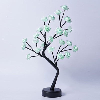 Flower tree rose lamps