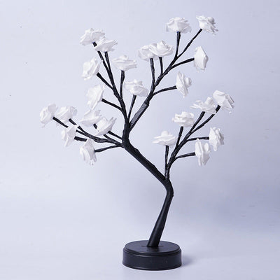 Flower tree rose lamps