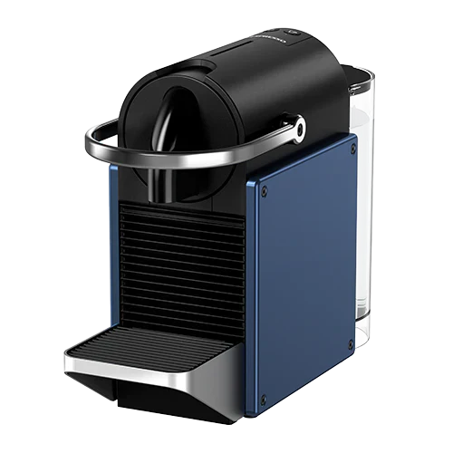 Nespresso New Pixie Coffee Machine, Blue and Titan, C61-ME-TI-NE