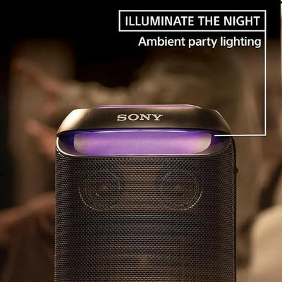 Sony SRS-XV800 X-Series Wireless Portable Bluetooth Karaoke Party Speaker IPX4 Splash-Resistant with 25 Hour Wheels Sound and Ambient Lights