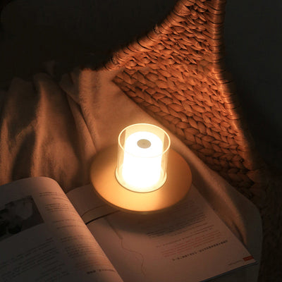 Candle table lamp