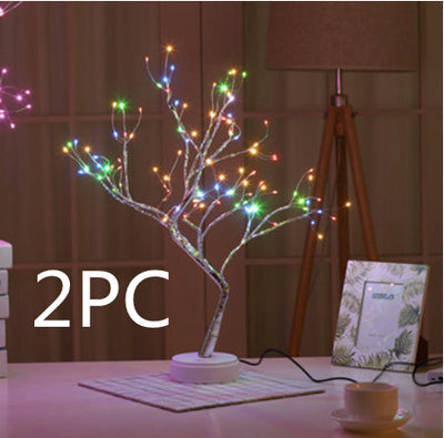 LED Pearl Tree Starry Touch Light