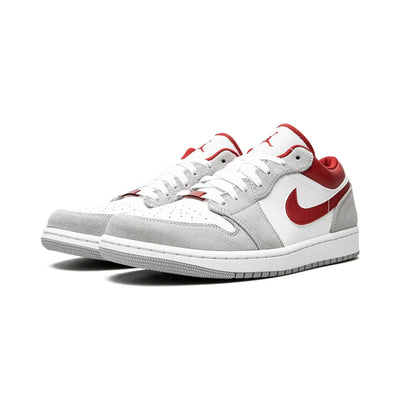 AIR JORDAN 1 LOW SE - White Grey Red