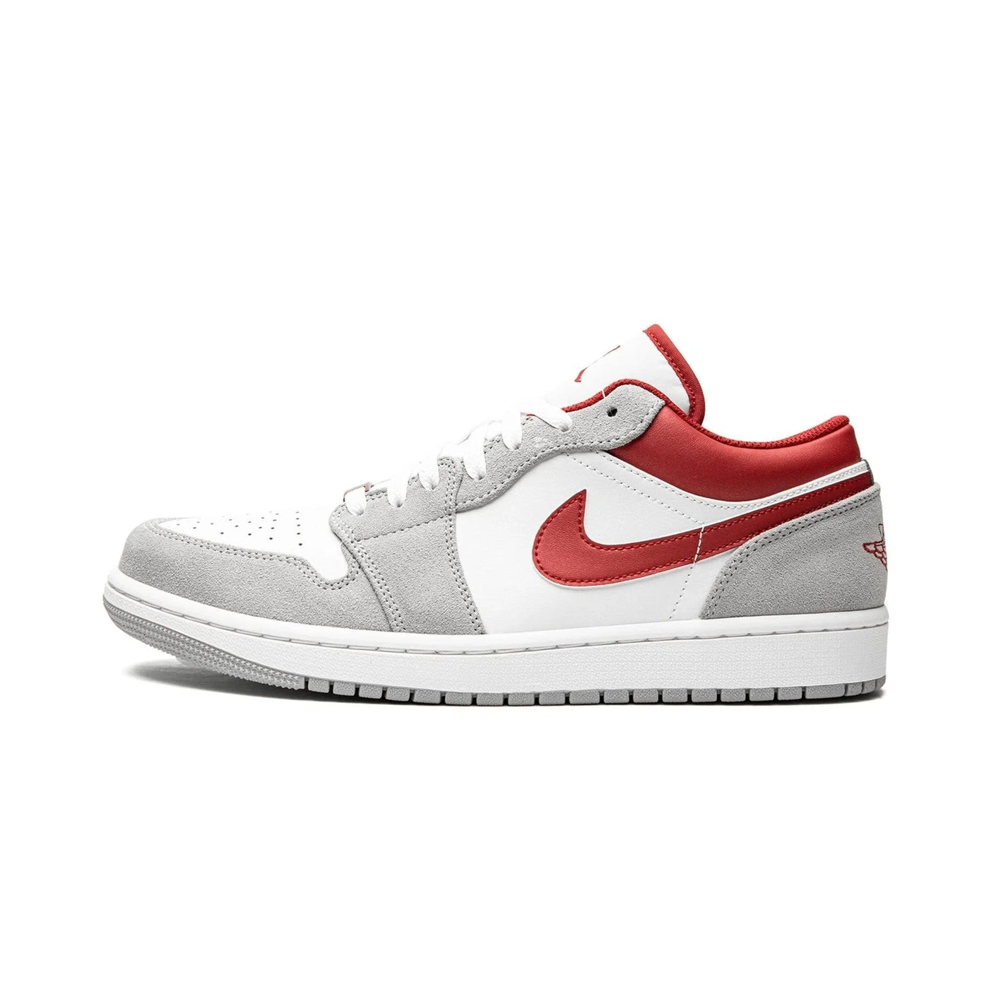 AIR JORDAN 1 LOW SE - White Grey Red