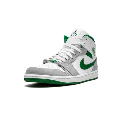 AIR JORDAN 1 MID SE - Grey Pine Green White