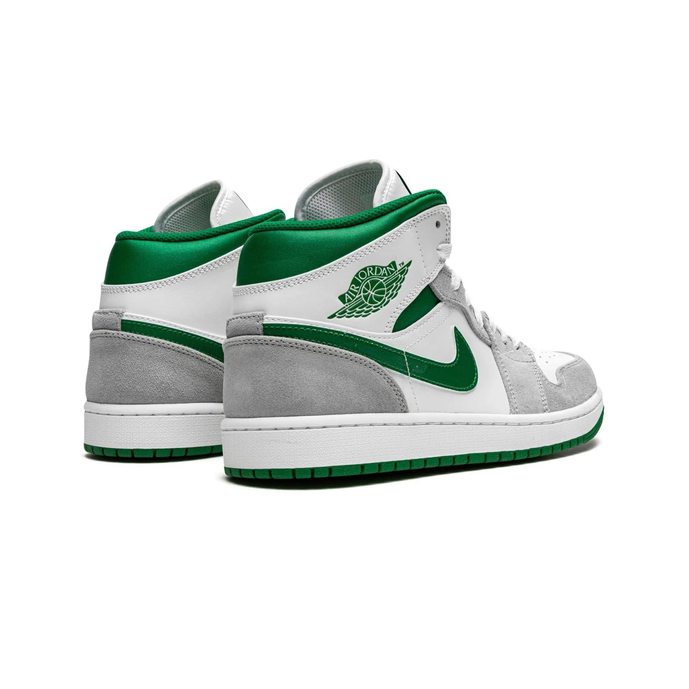 AIR JORDAN 1 MID SE - Grey Pine Green White